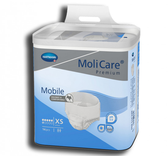 HARTMANN MOLICARE MOBILE XS EXTRA 6 GOUTTES REF 915840
