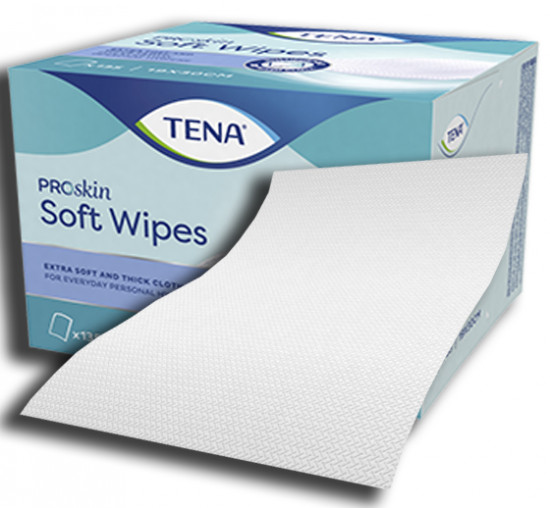 TENA ProSkin SOFT WIPE CELLULOSE 19x30 - REF 740700